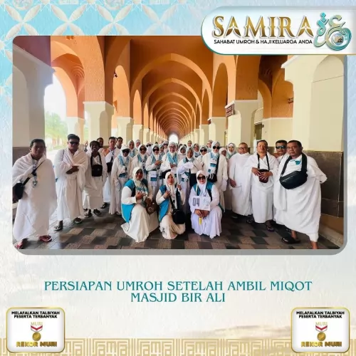 Kebersamaan Jamaah Umroh