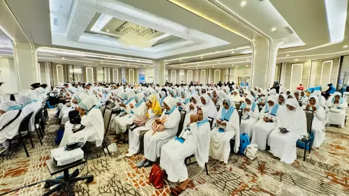 Kerinduan Jamaah Menghadap Ka'bah