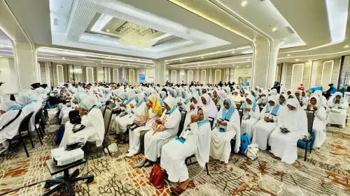 Kerinduan Jamaah Menghadap Ka'bah
